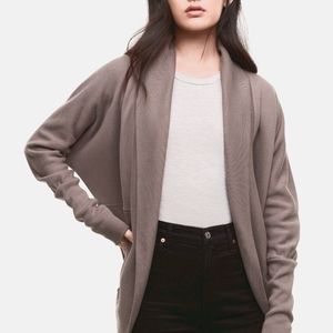 Aritzia Wilfred Open Diderot Cardigan Sweater